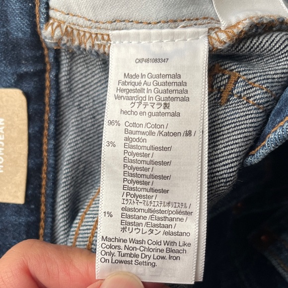 Madewell Mom jeans, Dark blue with five pockets - Picture 7 of 14